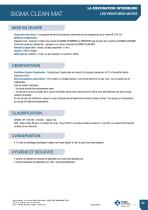 SIGMA CLEAN MAT - 2