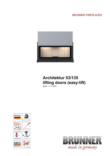 BRUNNER FIREPLACES 53/135