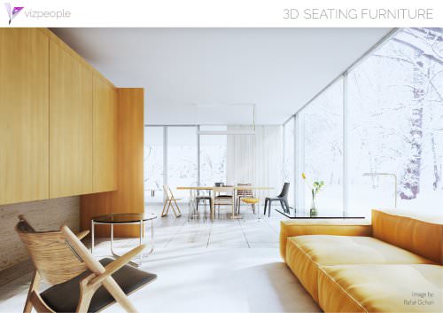 3D Seating Furniture