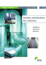 Isolation antivibratoire des machines - 1