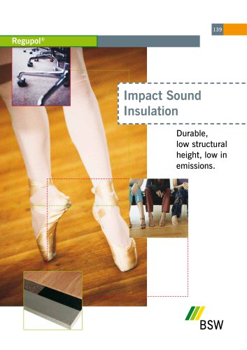 Underfloor Impact Sound Insulation