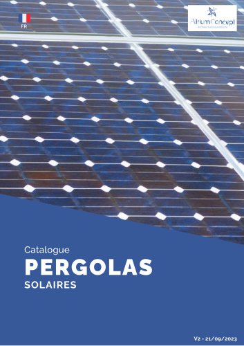 Catalogue pergolas solaires