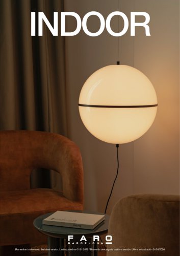 Indoor Lighting Catalogue 2026 - Faro Barcelona