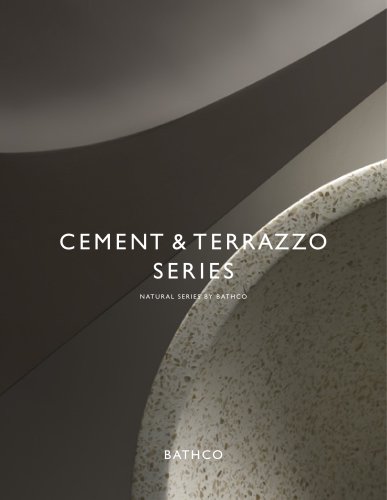 Catalogue cement & terrazzo series