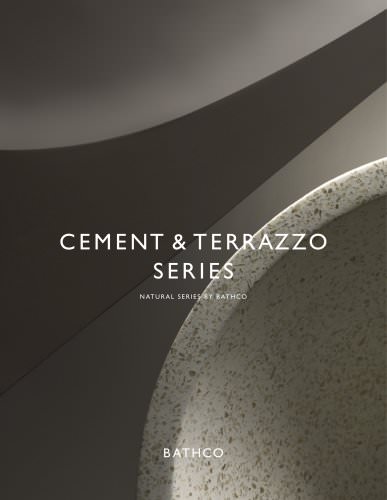 Cement & Terrazzo - Natural Series by Bathco