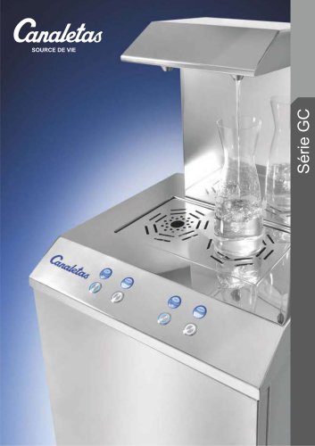Canaletas distributeur d'eau S&eacute;rie GC