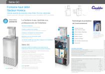 Canaletas distributeur d'eau Série GC-2