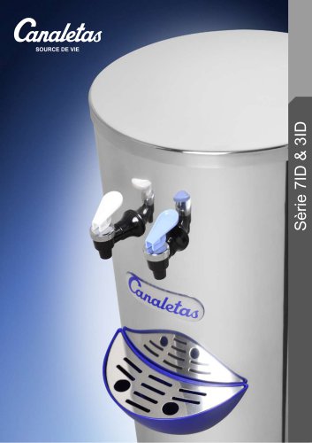 Canaletas distributeur d'eau Series 3-7ID