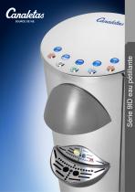 Canaletas distributeur d'eau Series 9ID l'eau pétillante