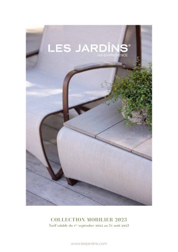 Collection mobilier 2023