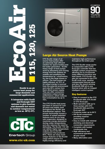 EcoAir 115 Air Source Heat Pump