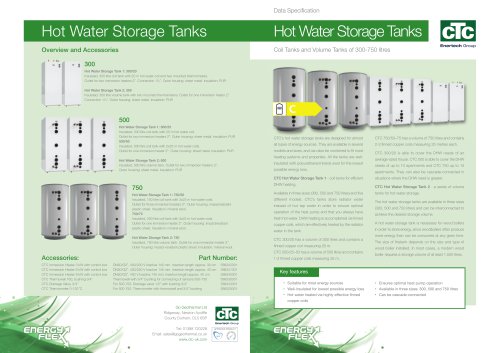 Hot Water Storage Tanks