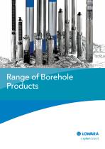 Range of Borehole Products