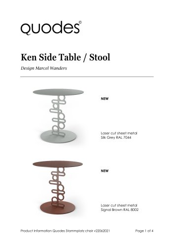 Ken Side Table / Stool