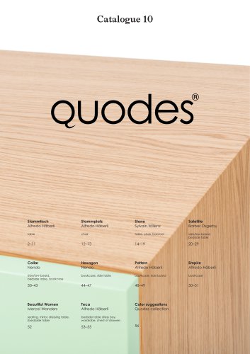 Quodes catalogue 2016