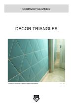 NORMANDY CERAMICS - TRIANGLES