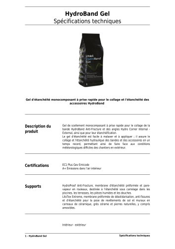 HydroBand Gel