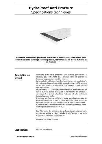 HydroProof Anti-Fracture