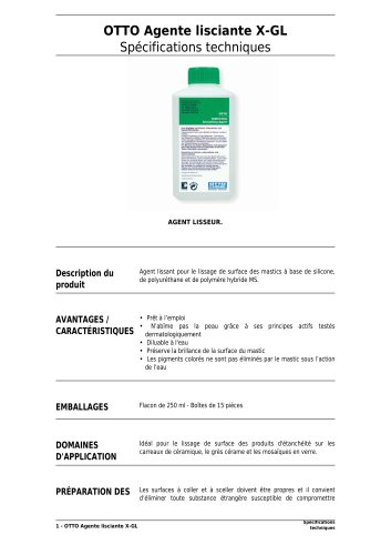 OTTO Agent lissant X-GL