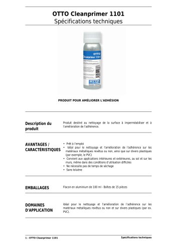 OTTO Cleanprimer 1101