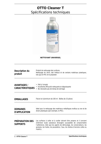 OTTO Nettoyant T