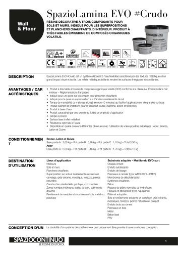 SpazioLamina EVO Crudo