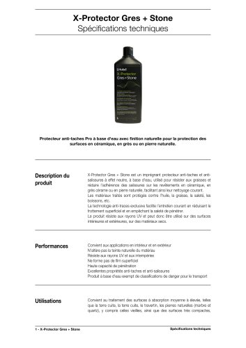 X-Protector Gres + Stone
