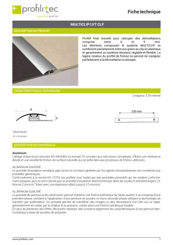Multiclip LVT CLF320