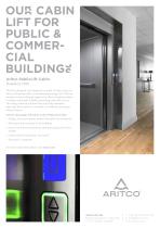 Aritco PublicLift Cabin - Datasheet in English