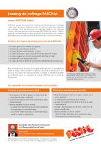 Leasing de coffrage avec PASCHAL Ident - Information sur le produit - 2