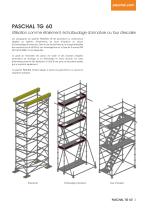 PASCHAL TG 60 Tour étaiement - Information sur le produit - 3