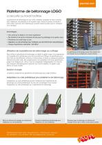 Plateforme de bétonnage LOGO.3 - Information sur le produit - 2