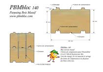 PBM bloc 100 - 140 - 190 bloc Mono mur en bois - 3