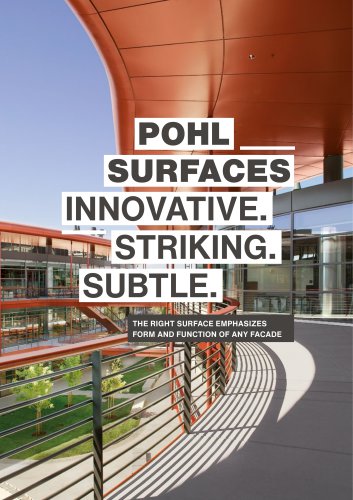 POHL SURFACES