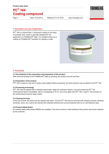 PC® 164 Coating compound