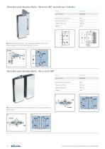 FERRURES ET PIÈCES MÉTALLIQUES - pour bains et sanitaires - 16