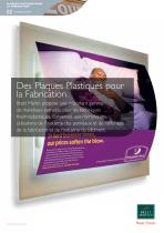 Plaques Plastiques pour la Fabrication Brochure - 2