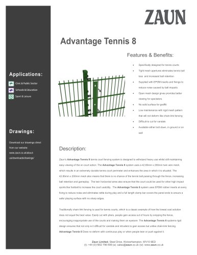 Advantage Tennis 8