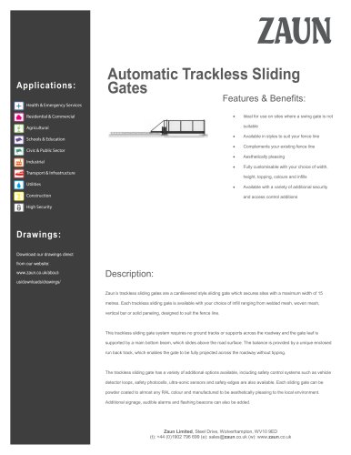 Automatic Sliding Gate