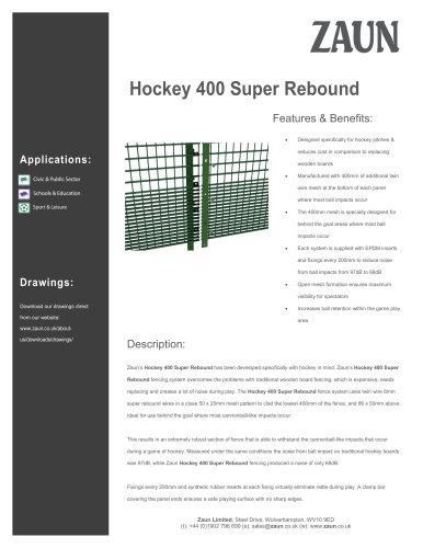 Hockey 400 Super Rebound