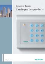 Contrôle d'accès - Catalogue des produits - 1
