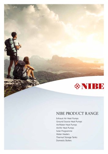 NIBE PRODUCT RANGE