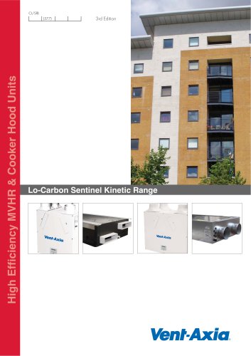 Lo-Carbon Sentinel Kinetic  Range Brochure - 3rd Edition