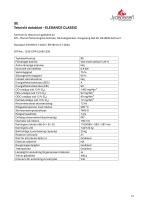 Fiche technique ELEGANCE CLASSIC-12