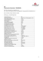 Fiche technique PANORAMA-4