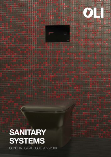 SANITARY SYSTEMS GENERAL CATALOGUE 2018/2019