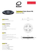 Technical Datasheet PB-00 1