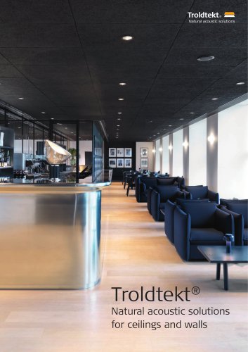 Troldtekt® Natural acoustic solutions for ceilings and walls