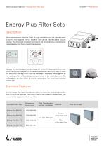 Energy Plus Filter Sets