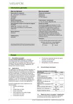 Déclaration environnementale MISAPOR 10_50 selon la norme ISO 14025 et EN 15804 - 2